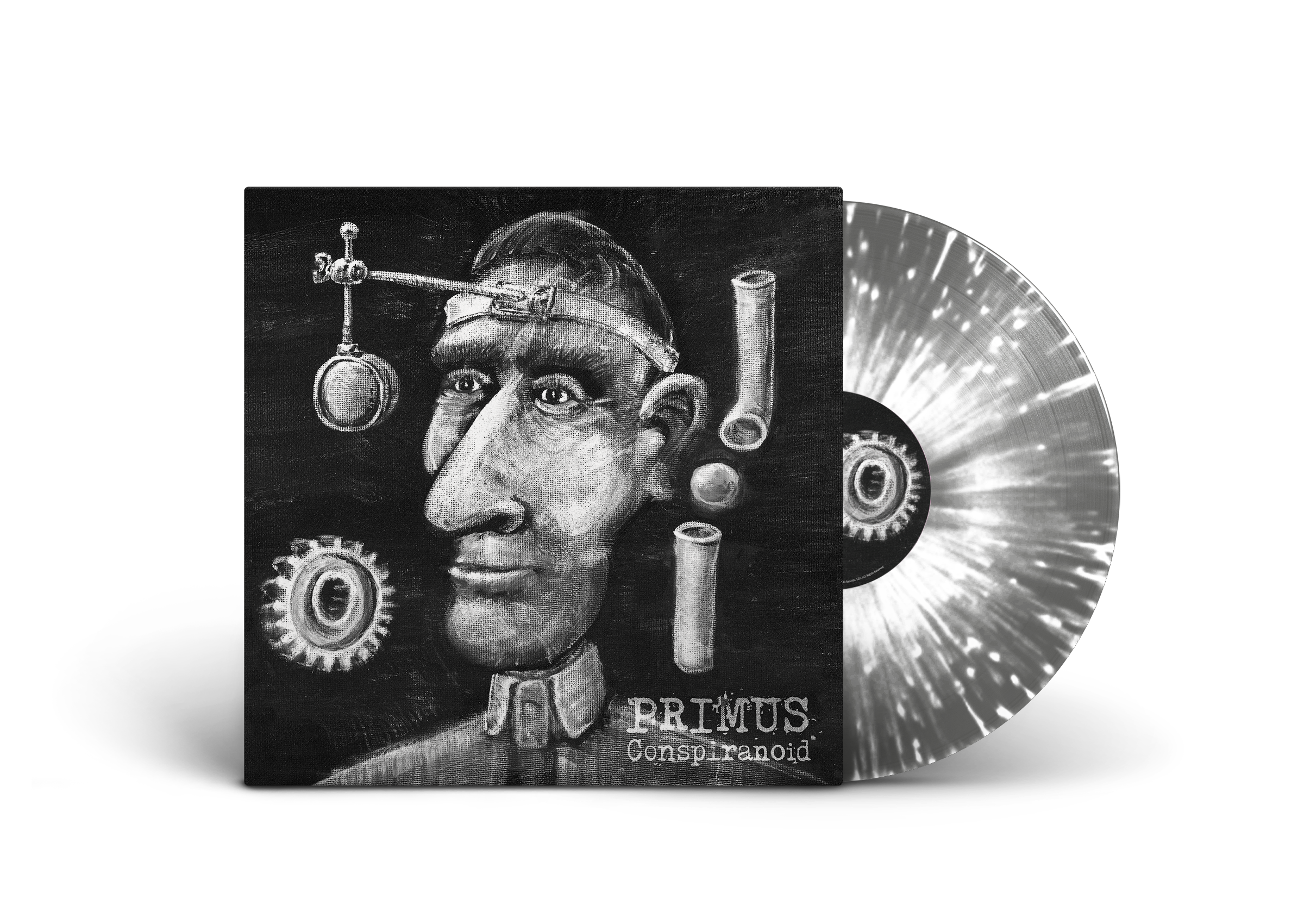 PRIMUS ‘CONSPIRANOID’ EP - EXCLUSIVE - LTD. 500 - GREY/WHITE/SPLATTER
