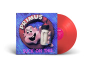 PRIMUS ‘SUCK ON THIS’ LP - EXCLUSIVE - LTD. 500 - RUBY RED