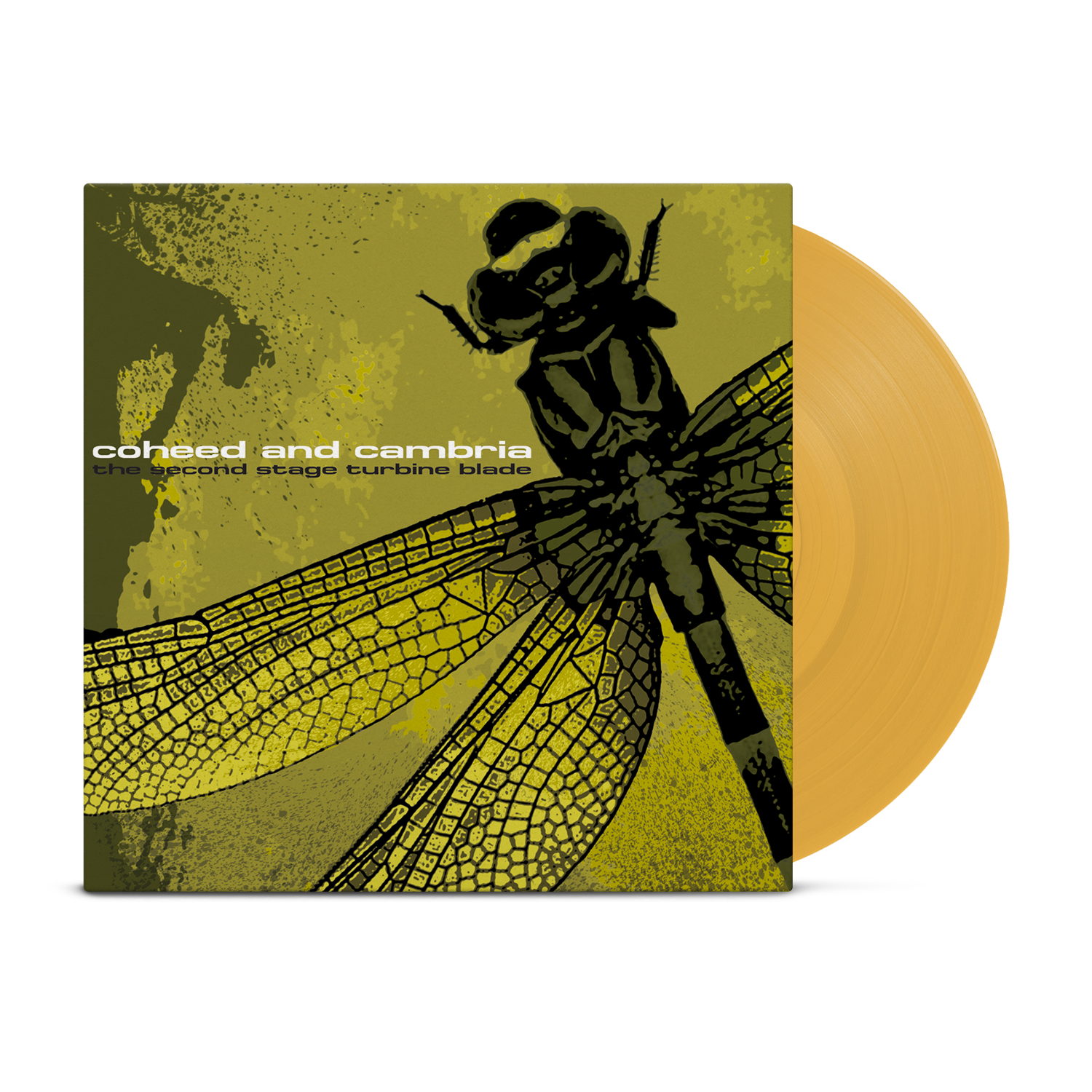 COHEED AND CAMBRIA ‘THE SECOND STAGE TURBINE BLADE’ LP - EXCLUSIVE - LTD. 500 -  YOLK YELLOW