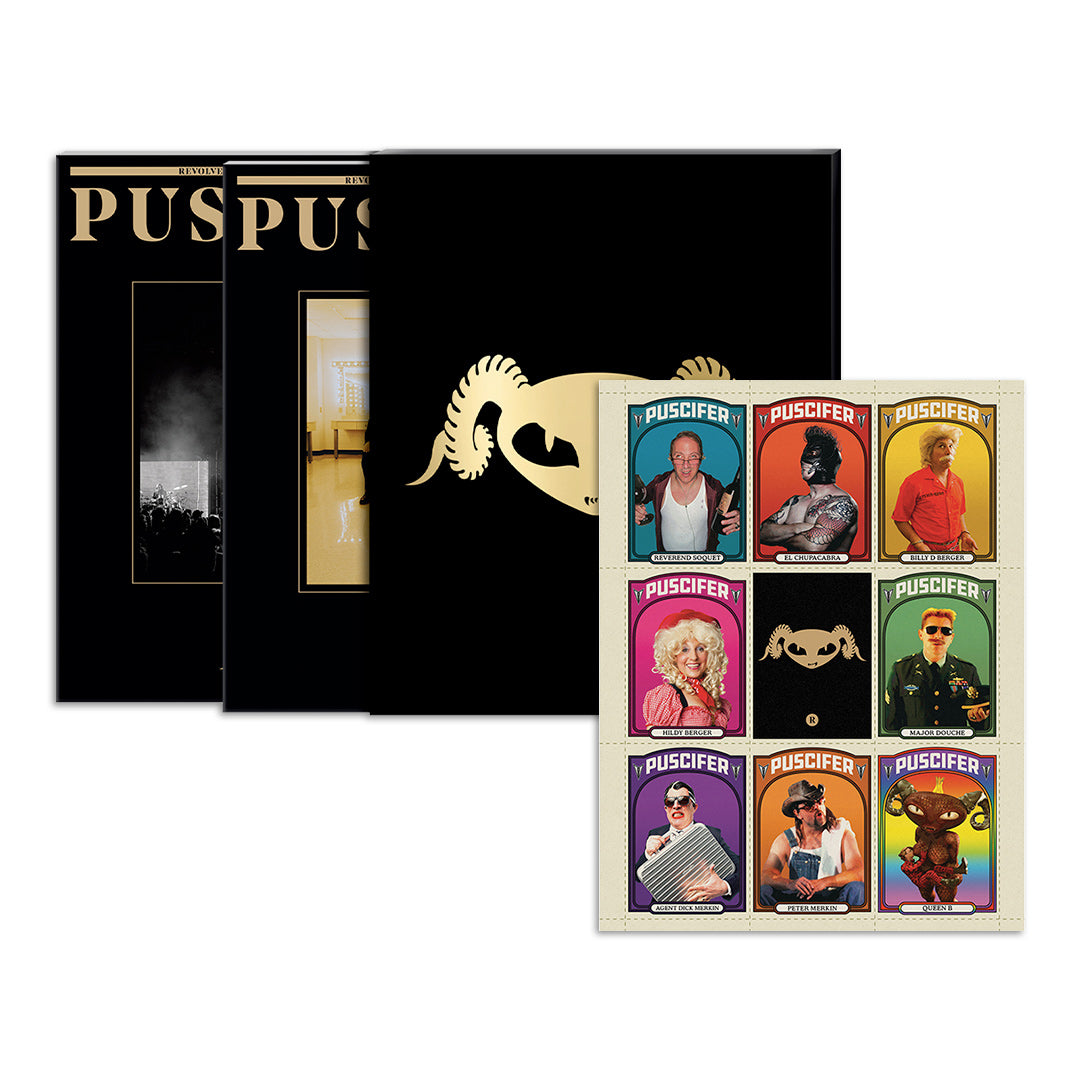 PUSCIFER X REVOLVER SPECIAL COLLECTOR'S EDITION MAGAZINE SET IN SLIPCASE
