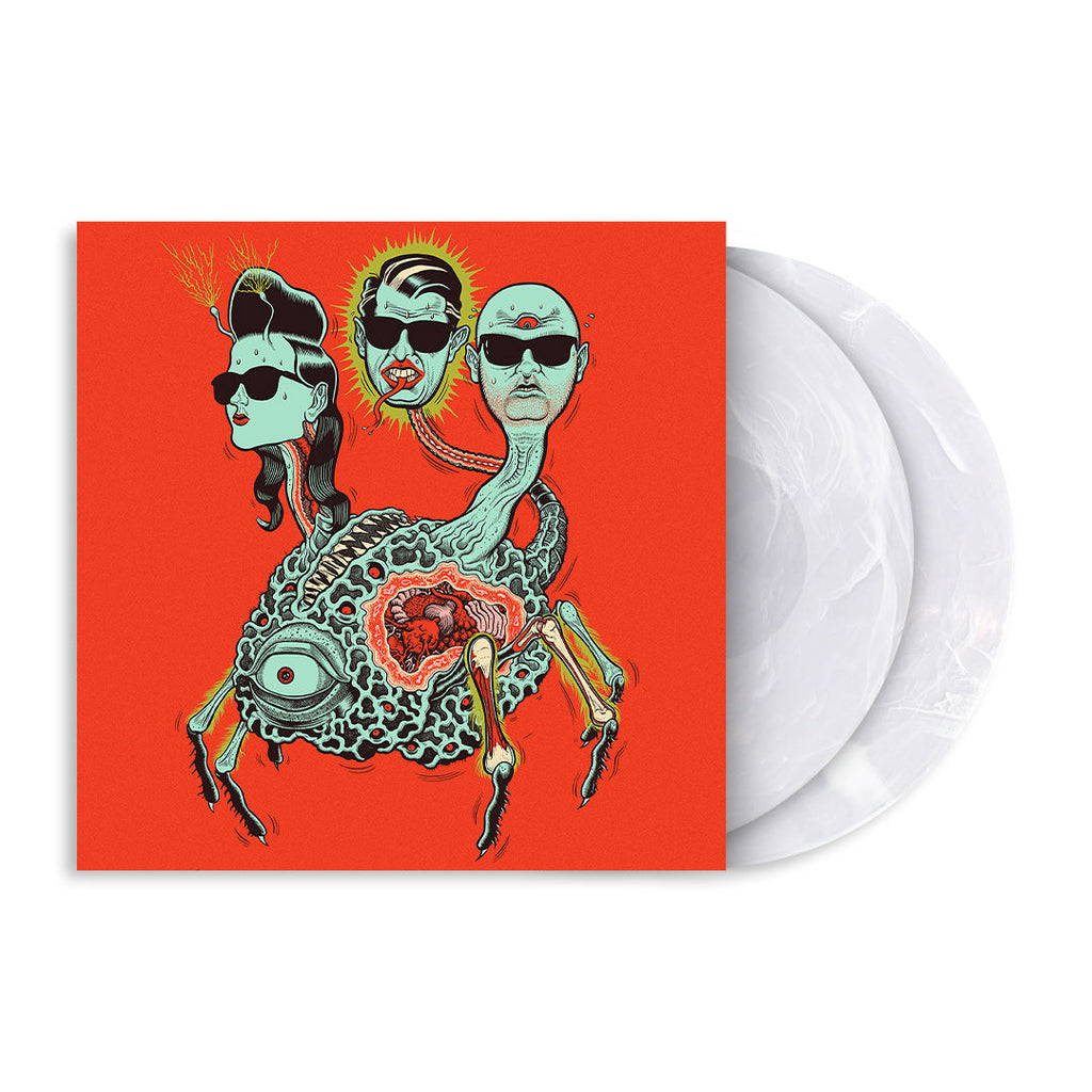 MAYNARD JAMES KEENAN X REVOLVER BUNDLE W/ SPRING 2024 ISSUE & PUSCIFER 'GLOBAL PROBING, LIVE FROM PRESCOTT' 2LP - LTD. 500 - CLEAR/WHITE SMOKE