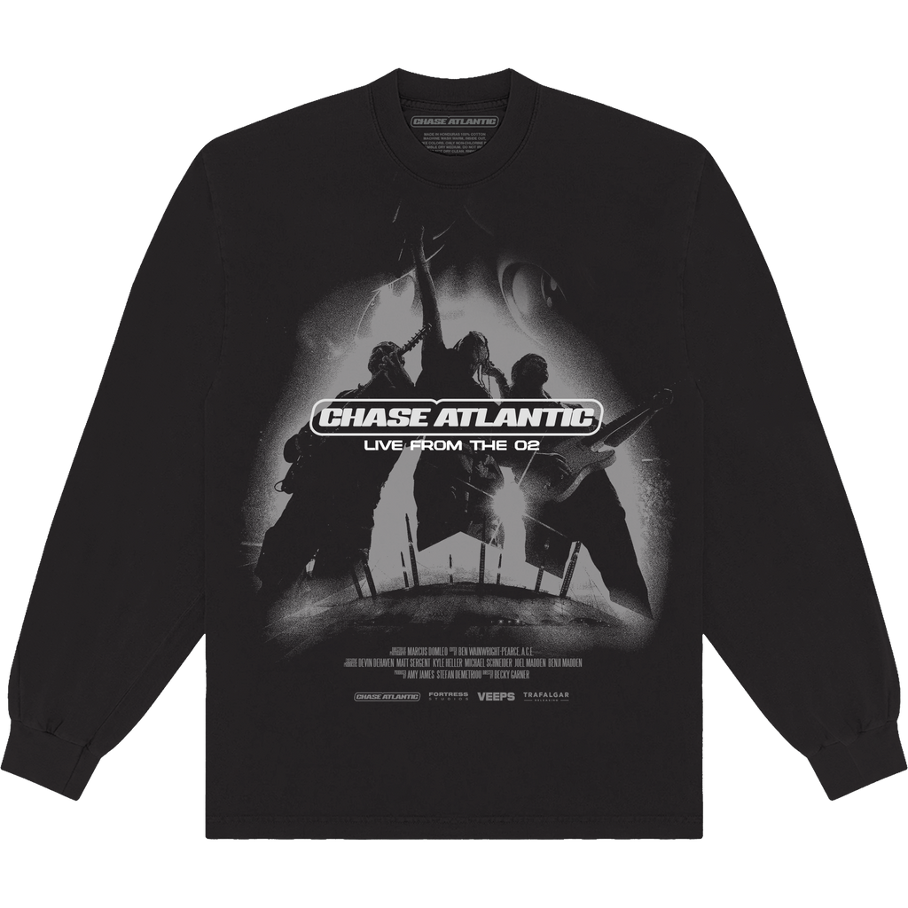 CHASE ATLANTIC "LIVE FROM THE O2" LIMITED EDITION EXCLUSIVE LONG SLEEVE