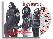 BAD BRAINS 'QUICKNESS' LP - LTD. 500 - CLEAR/RED/BLACK