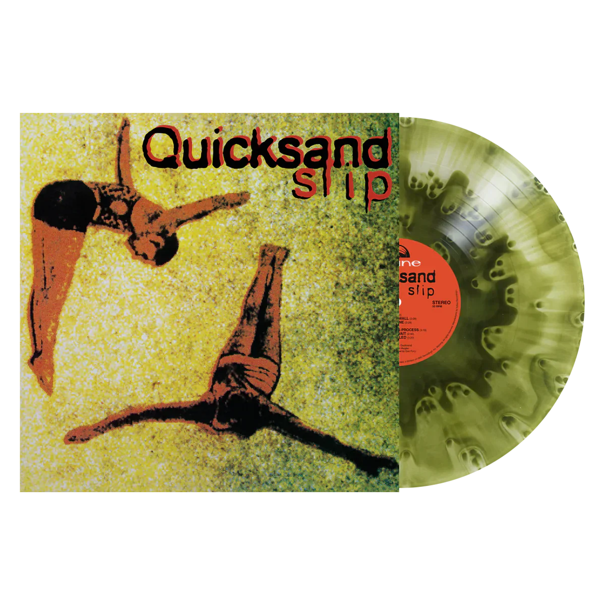 QUICKSAND ‘SLIP’ 30TH ANNIVERSARY LP - LTD. - GREEN SPLATTER