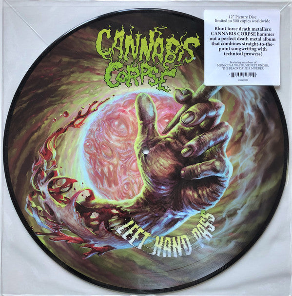 CANNABIS CORPSE 'LEFT HAND PASS' LP - PICTURE DISC