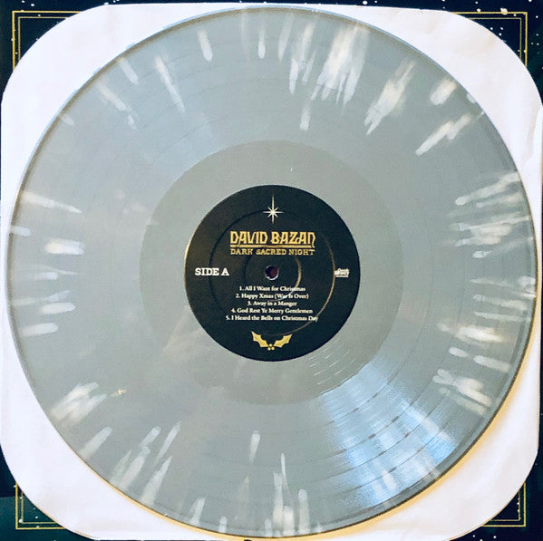DAVID BAZAN 'DARK SACRED NIGHT' LP - GREY/WHITE/SNOW