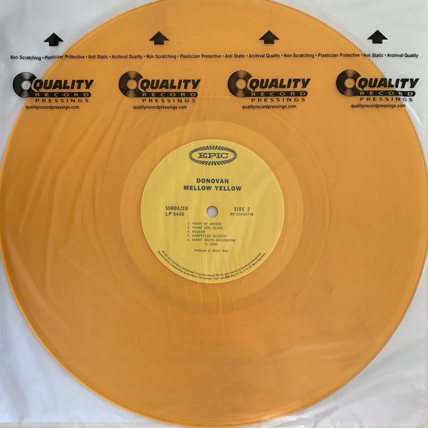 DONOVAN 'MELLOW YELLOW' LP - YELLOW