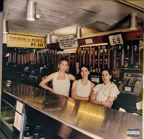 HAIM 'WOMEN IN MUSIC PT. III' 2LP - TRANSLUCENT YELLOW