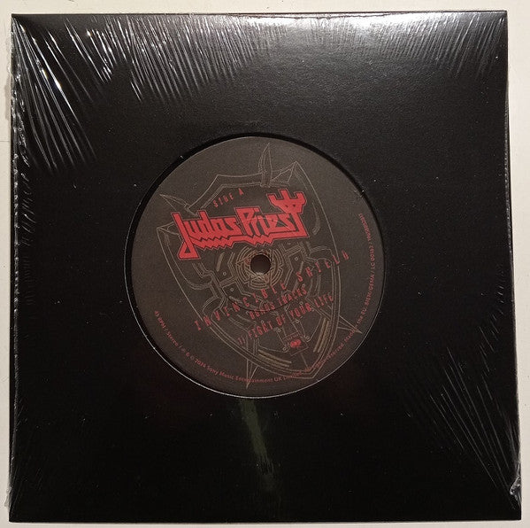 JUDAS PRIEST'INVINCIBLE SHIELD' 2LP + Bonus 7"