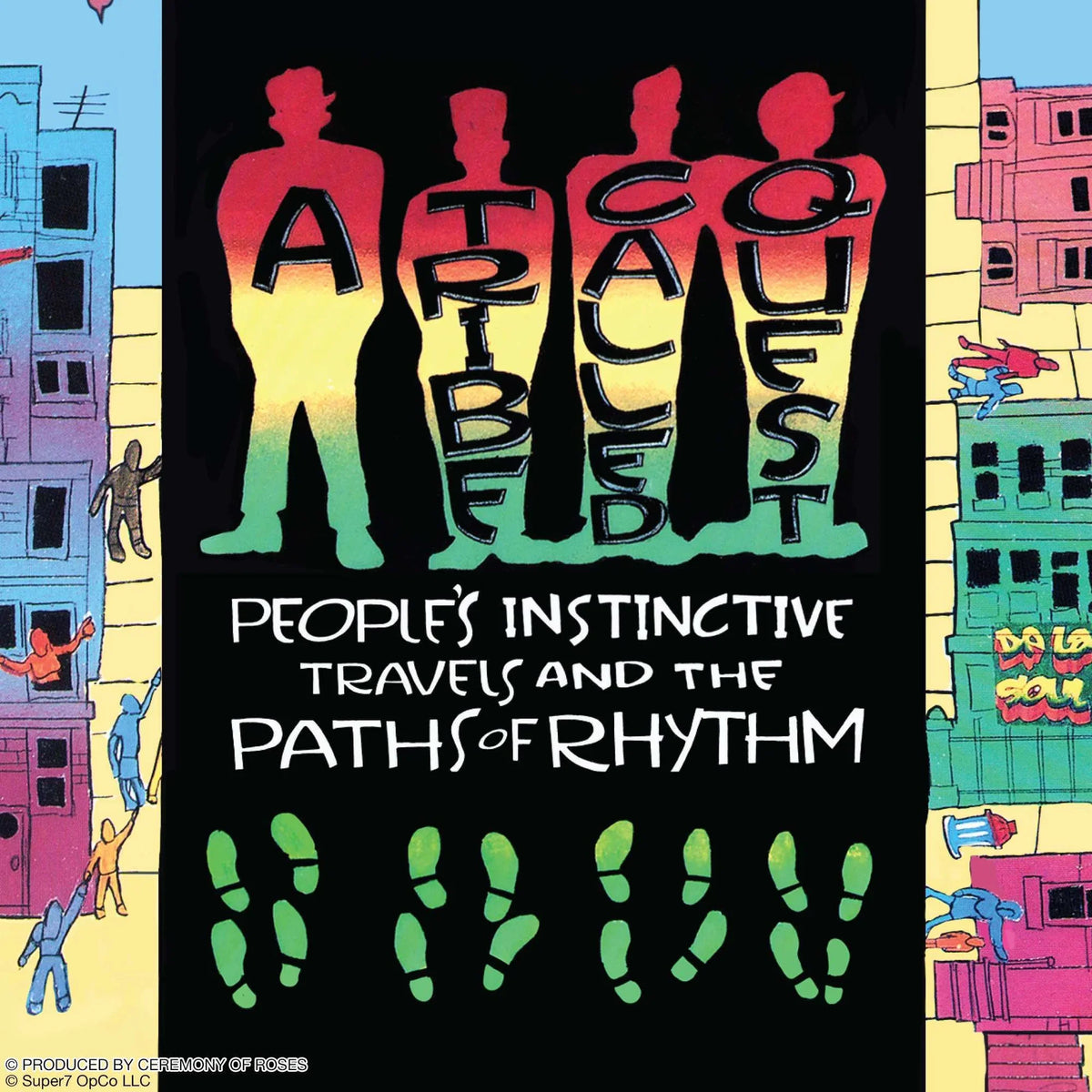 A TRIBE CALLED QUEST REACTION FIGURES WAVE 1 - PEOPLE'S INSTINCTIVE TRAVELS AND THE PATHS OF RHYTHM 4-PACK