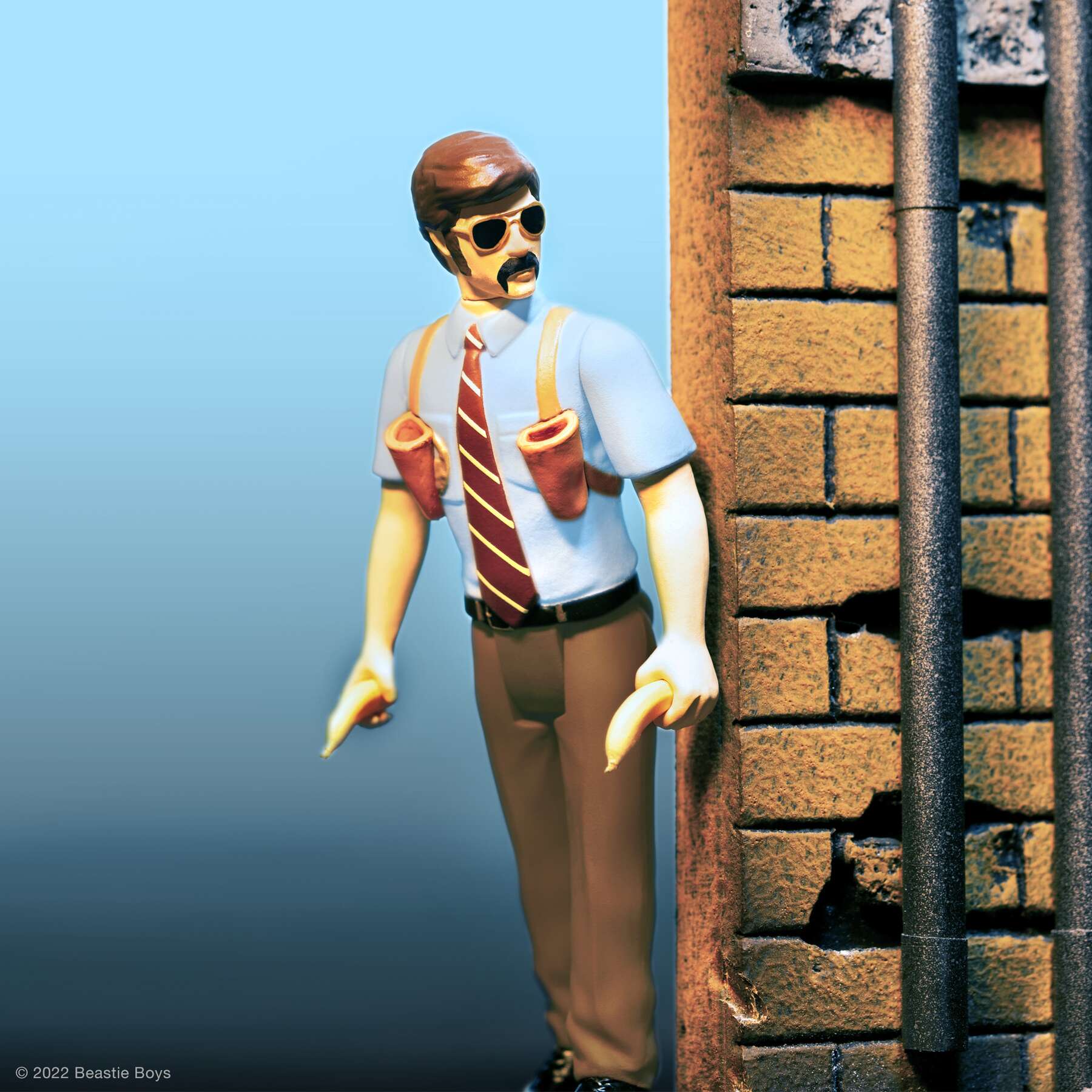 BEASTIE BOYS COCHESE (SABOTAGE) WAVE 1 REACTION ACTION FIGURE