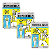 BEASTIE BOYS REACTION FIGURES WAVE 4 (INTERGALACTIC CROSSING GUARD) - 3-PACK