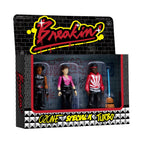 BREAKIN' REACTION FIGURES 'OZONE, SPECIAL K, TURBO 3 PACK - METALLIC
