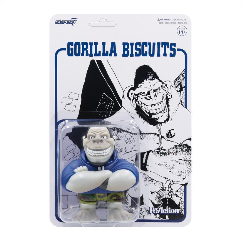 GORILLA BISCUITS REACTION FIGURE MASCOT - CAMO SHORTS