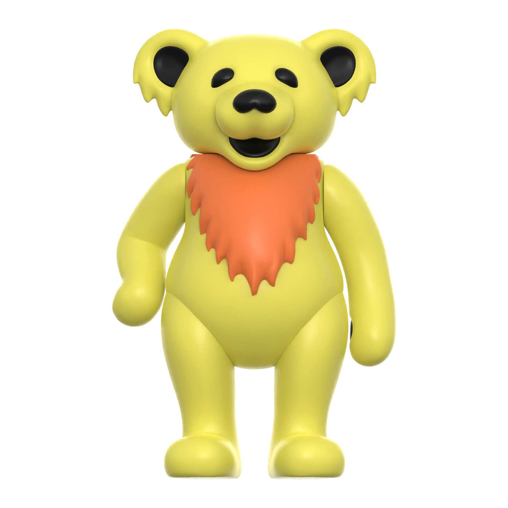SUPER7 REACTION GRATEFUL DEAD W3 DANCING BEARS - ELECTRIC YELLOW/GLOW IN THE DARK