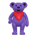 SUPER7 REACTION GRATEFUL DEAD W3 DANCING BEARS - HAIGHT PURPLE/GLOW IN THE DARK