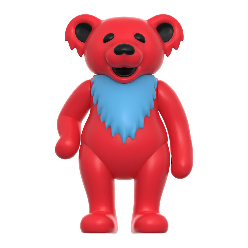 SUPER7 REACTION GRATEFUL DEAD W3 DANCING BEARS - STEALIE RED/GLOW IN THE DARK