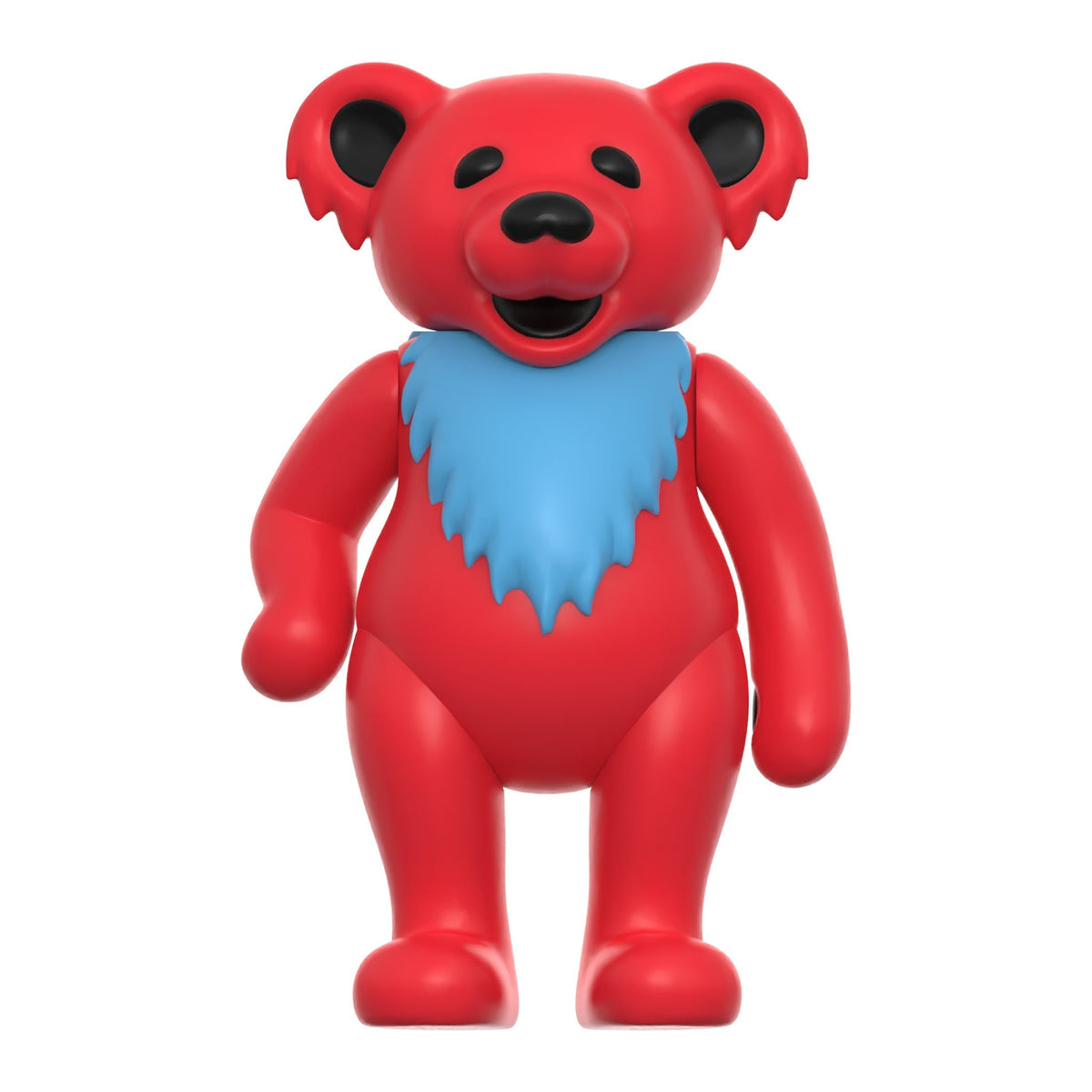 SUPER7 REACTION GRATEFUL DEAD W3 DANCING BEARS - STEALIE RED/GLOW IN THE DARK