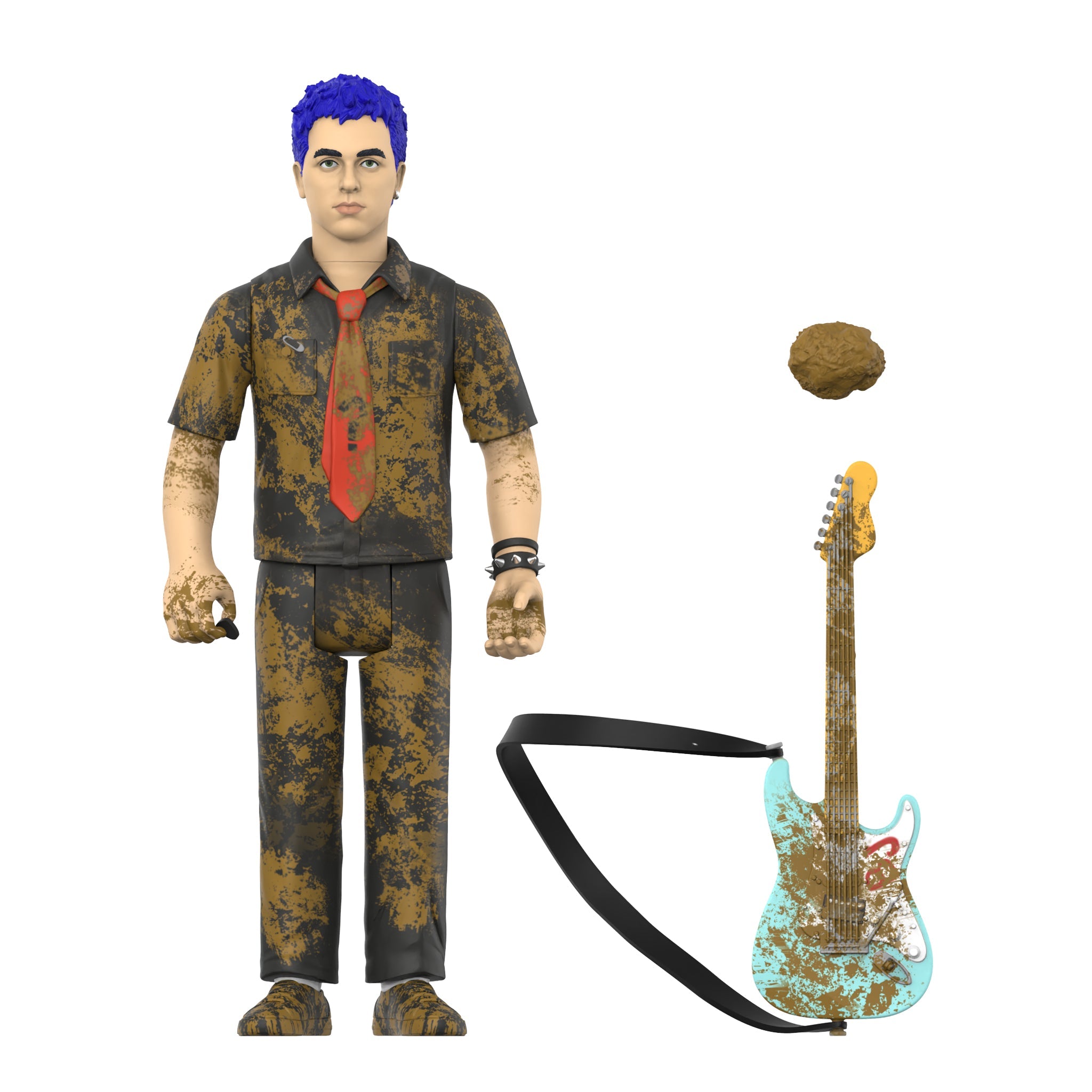 GREEN DAY 'MUD FIGHT' REACTION FIGURES (Wave 1) - 3-PACK – Veeps Inc