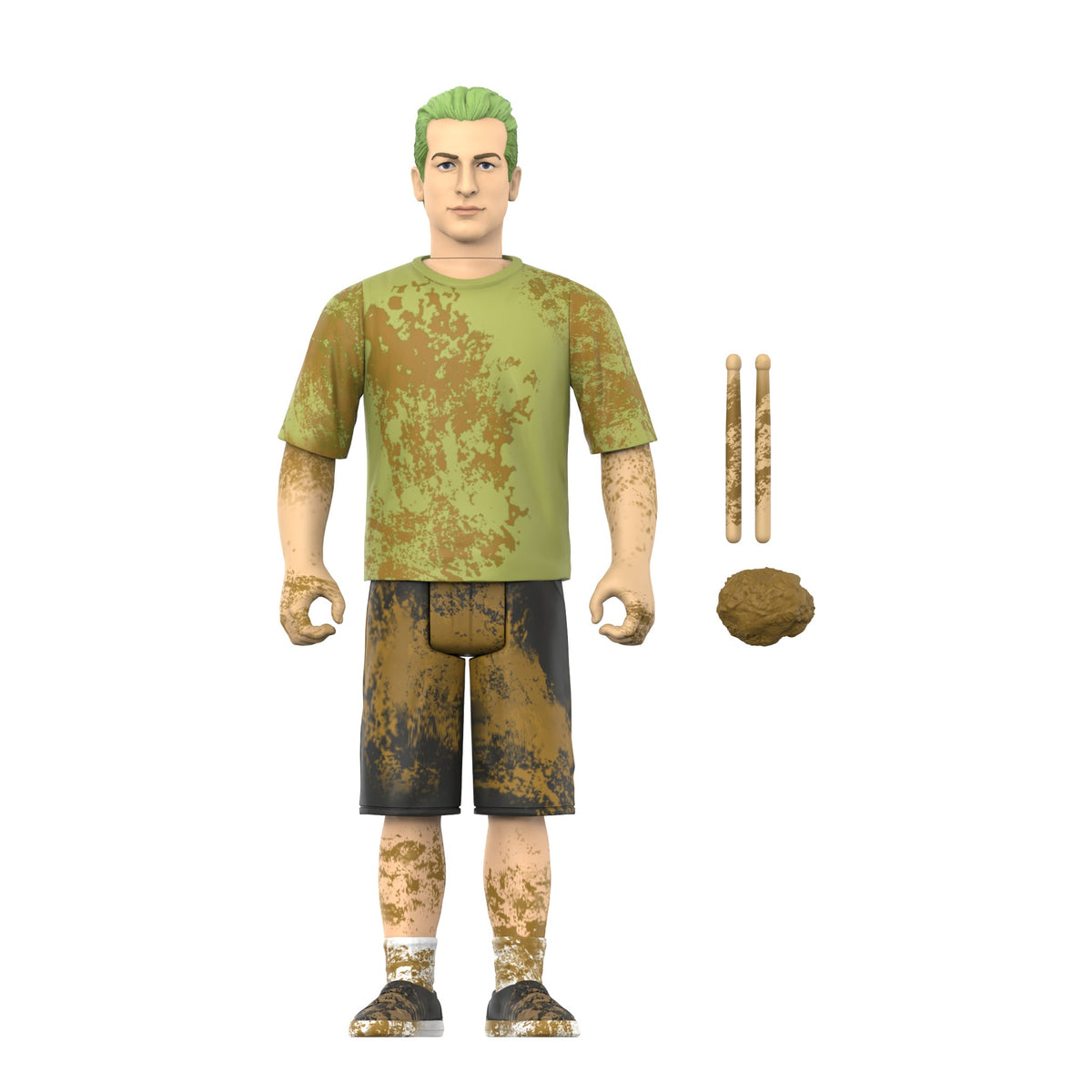 GREEN DAY 'TRE COOL - MUD FIGHT' REACTION FIGURE (Wave 1)