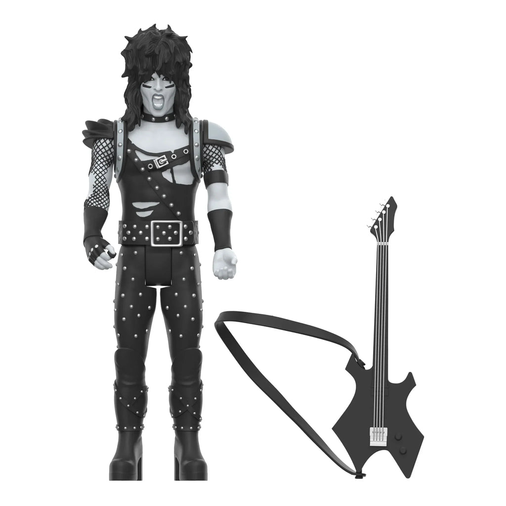 MOTLEY CRUE REACTION FIGURES WAVE 02 - SHOUT AT THE DEVIL 4 PACK - BLACK/WHITE