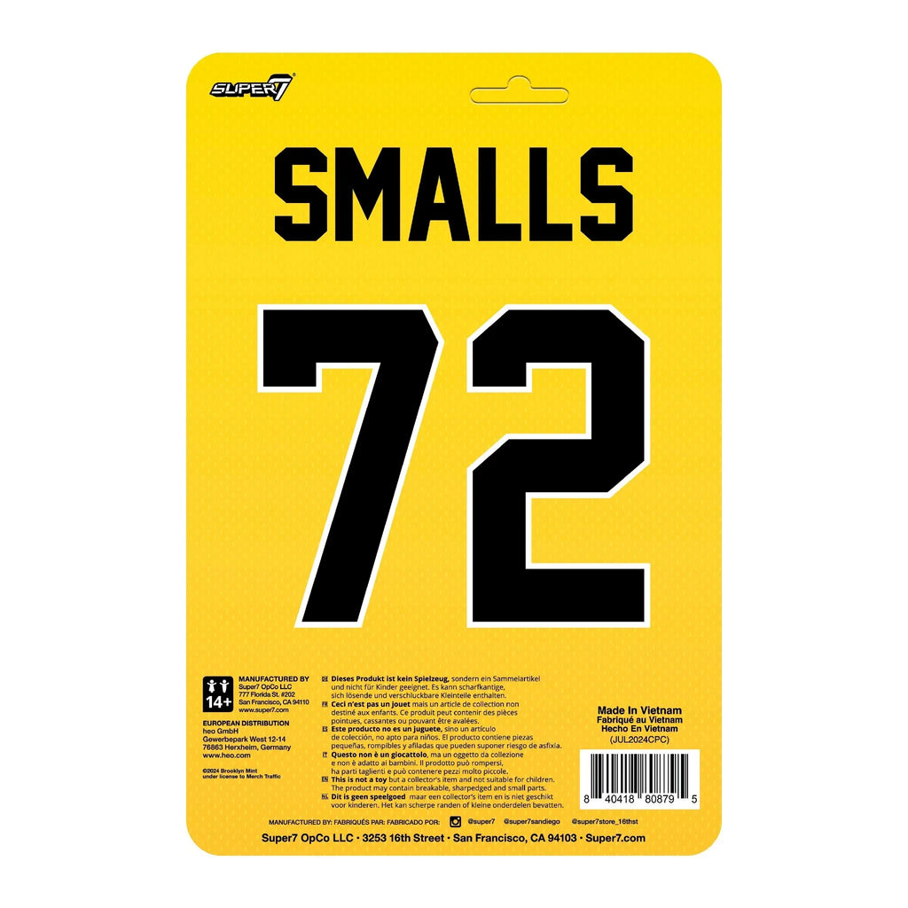 NOTORIOUS B.I.G. REACTION FIGURE WAVE 4 - YELLOW JERSEY