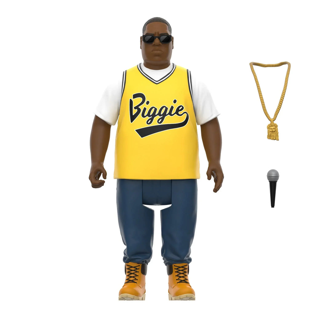 NOTORIOUS B.I.G. REACTION FIGURE WAVE 4 - YELLOW JERSEY