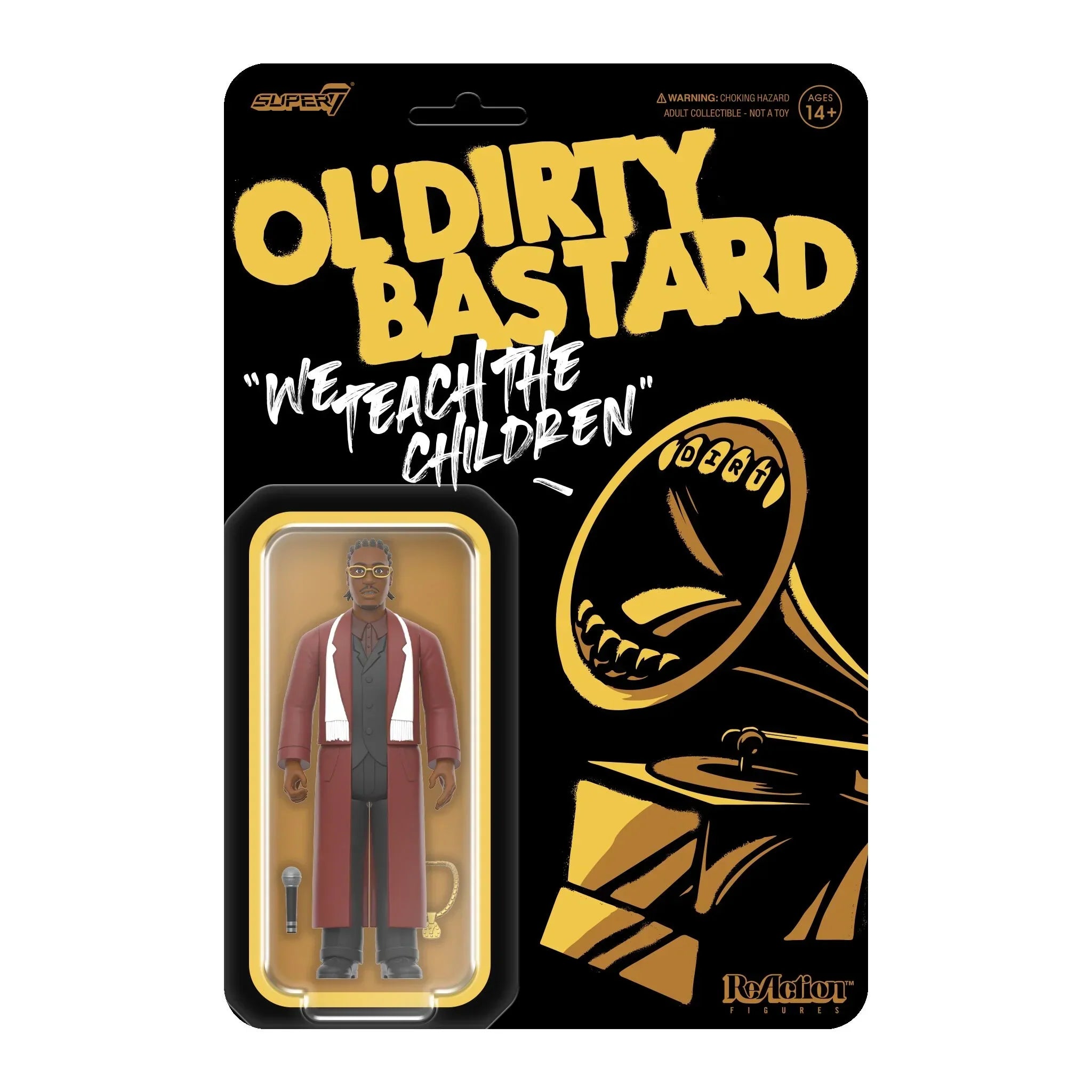 OL' DIRTY BASTARD REACTION FIGURE WAVE 4 (For The Children)