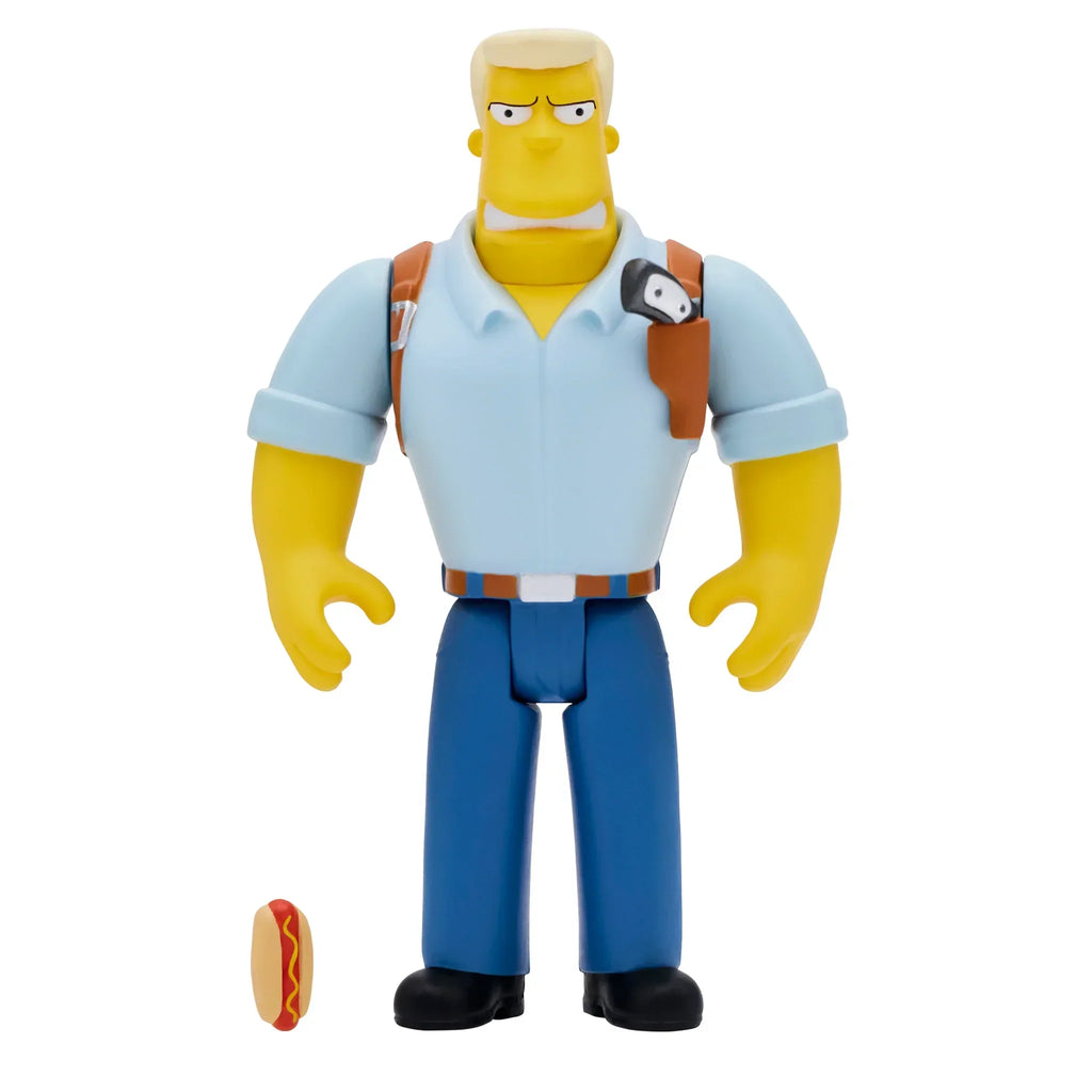 THE SIMPSONS REACTION WAVE 1 'MCBAIN' ACTION FIGURE