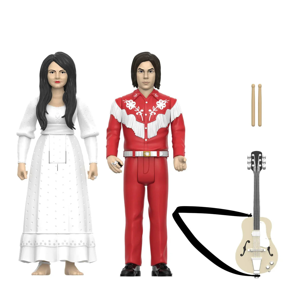 THE WHITE STRIPES 2-PACK REACTION FIGURES (ELEPHANT)