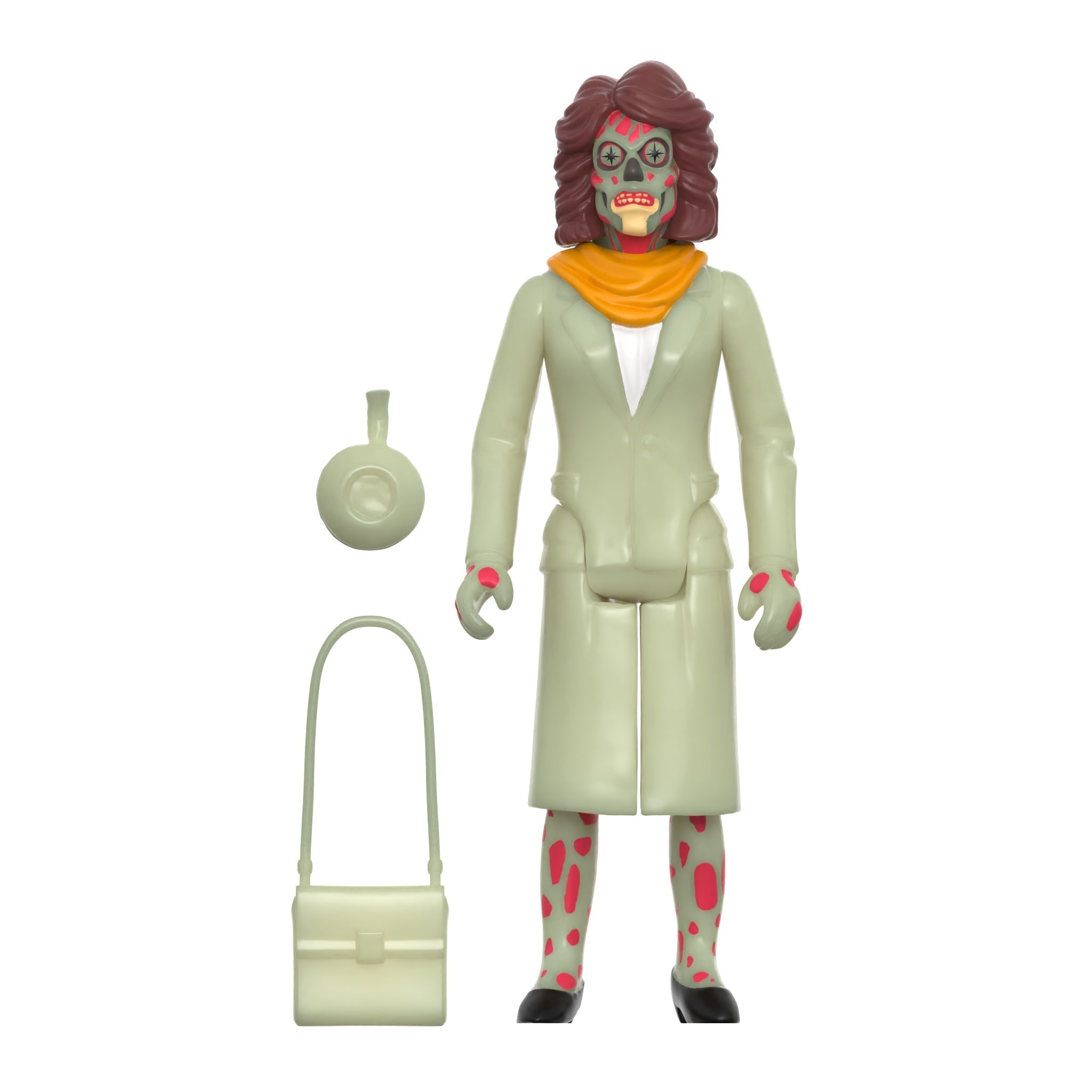 THEY LIVE REACTION WAVE 2 FIGURE - FEMALE GHOUL - GLOW