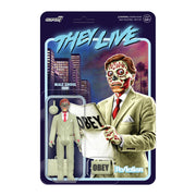 THEY LIVE REACTION WAVE 2 FIGURE - MALE GHOUL - GLOW