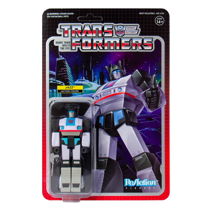 TRANSFORMERS REACTION FIGURE - JAZZ