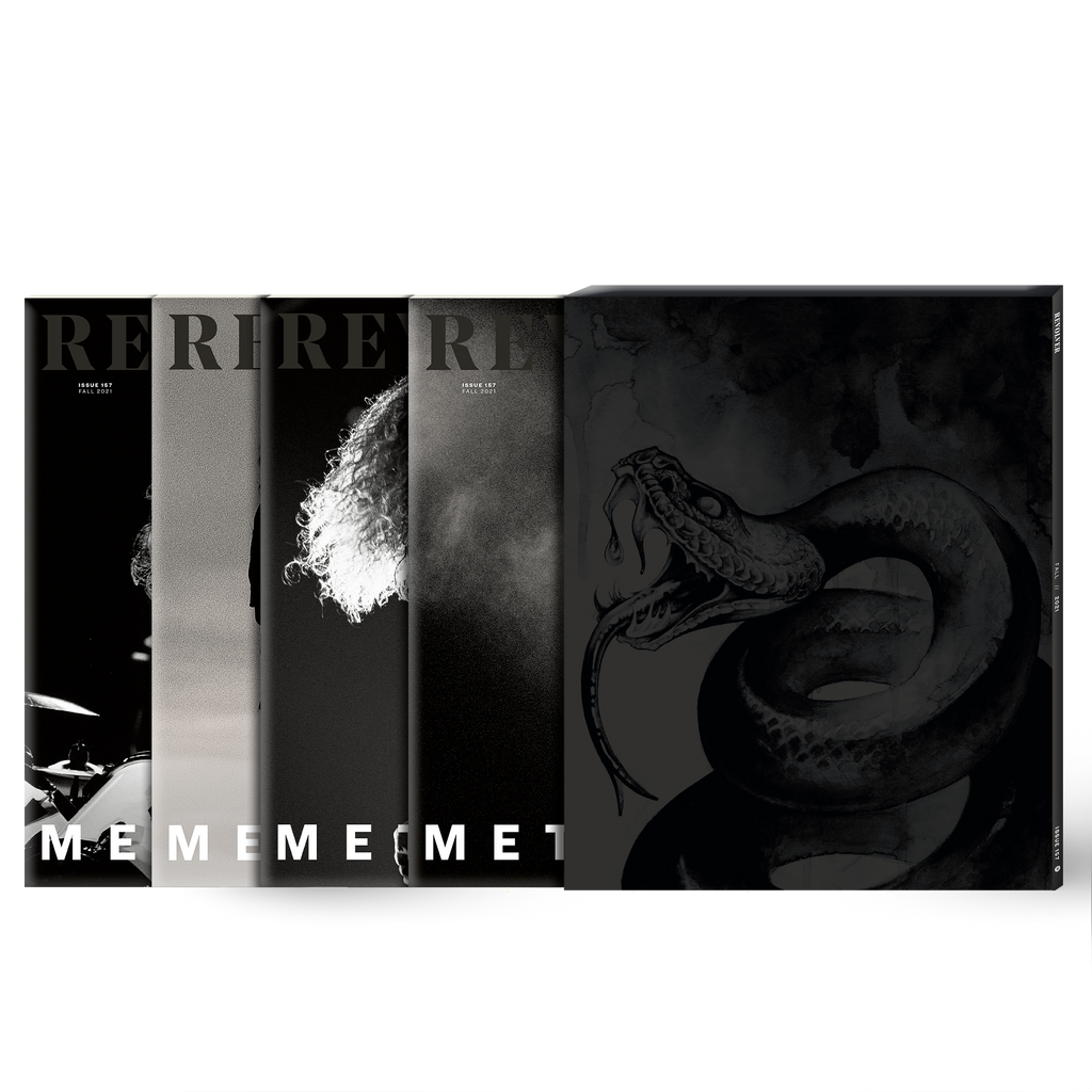 REVOLVER x METALLICA FALL 2021 ISSUE HAND-NUMBERED SLIPCASE WITH ROSS HALFIN POSTER - ONLY 200 AVAILABLE