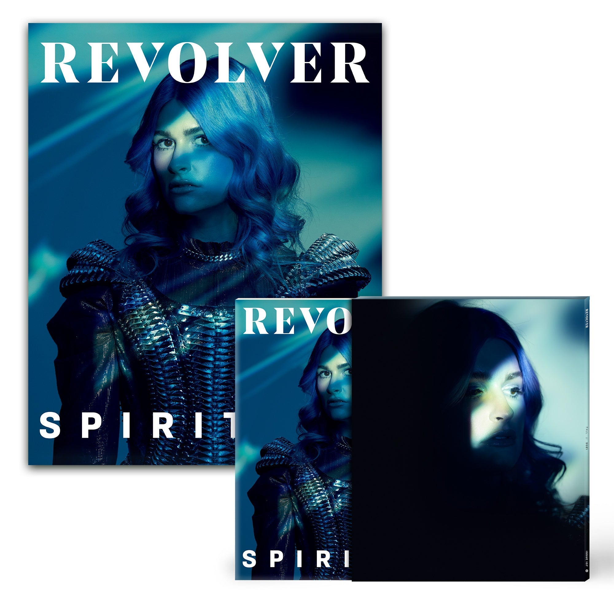 REVOLVER x SPIRITBOX FALL 2021 ISSUE HAND-NUMBERED SLIPCASE WITH COURTNEY LAPLANTE PRINT - EXCLUSIVE - LTD. 200