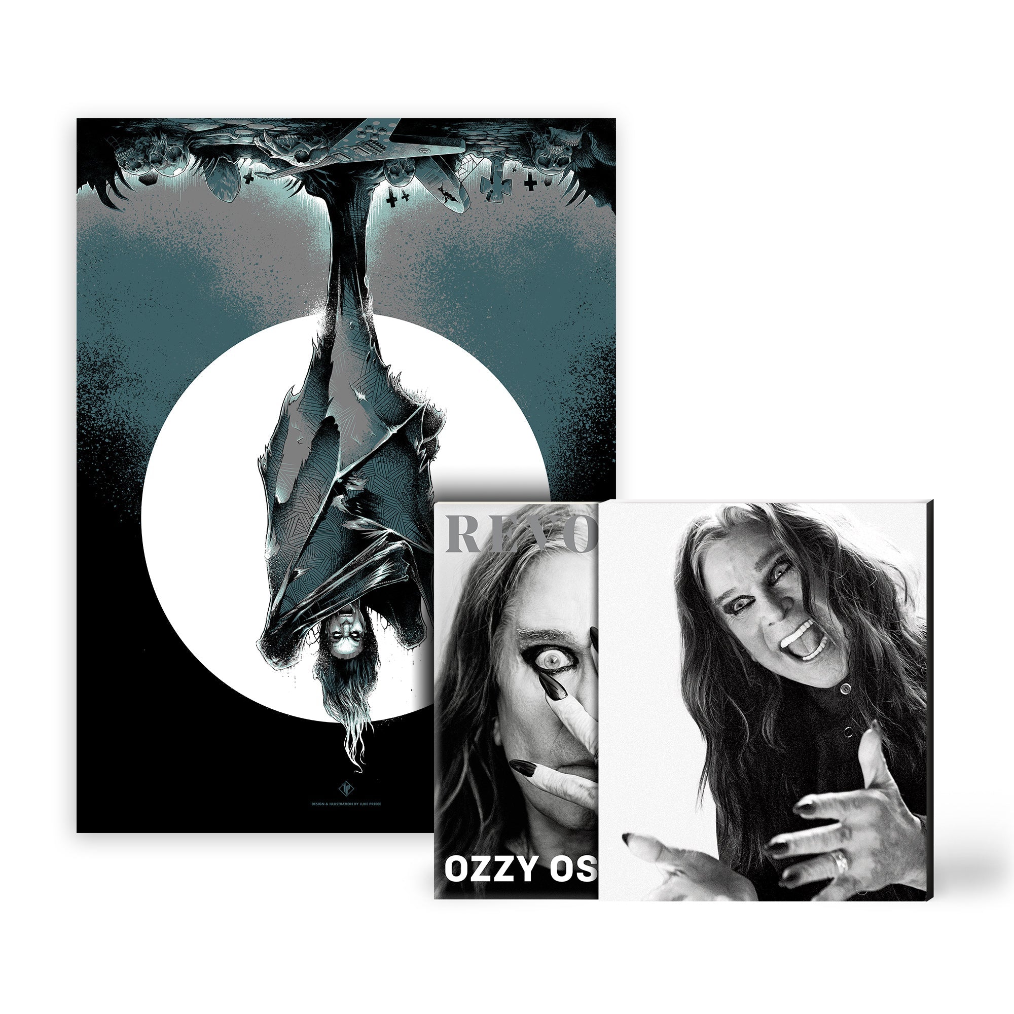 REVOLVER x OZZY OSBOURNE "BUNDLE 2" ALT COVER + SLIPCASE W/ EXCLUSIVE HAND-NUMBERED PRINT - EXCLUSIVE - LTD. 100