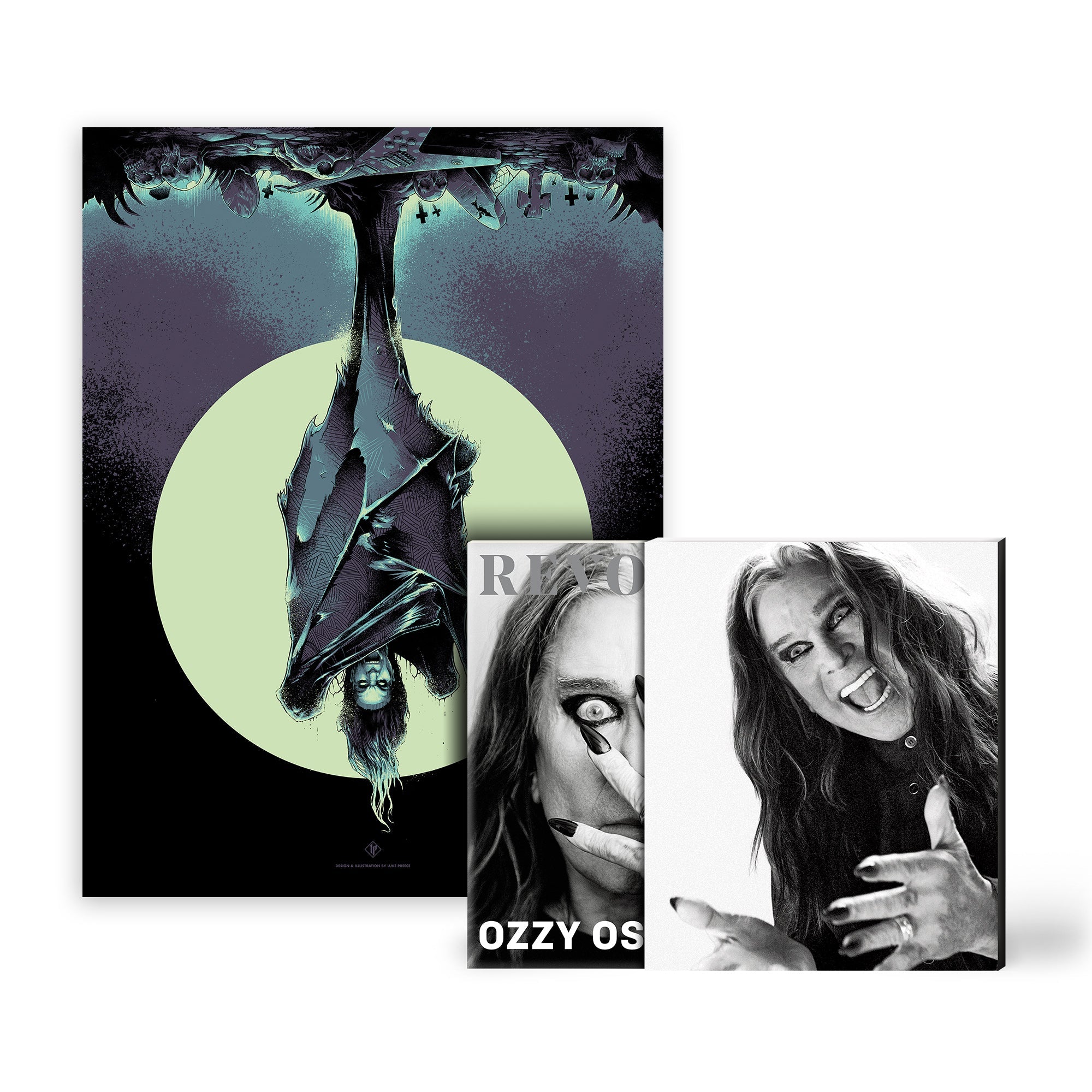 REVOLVER x OZZY OSBOURNE "BUNDLE 1" ALT COVER + SLIPCASE W/ EXCLUSIVE HAND-NUMBERED PRINT - EXCLUSIVE - LTD. 100