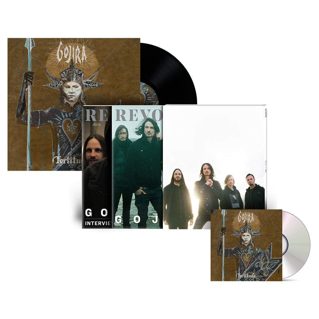 REVOLVER x GOJIRA SPRING 2021 ISSUE SLIPCASE & 'FORTITUDE' LP + CD BUNDLE - EXCLUSIVE - LTD. 250