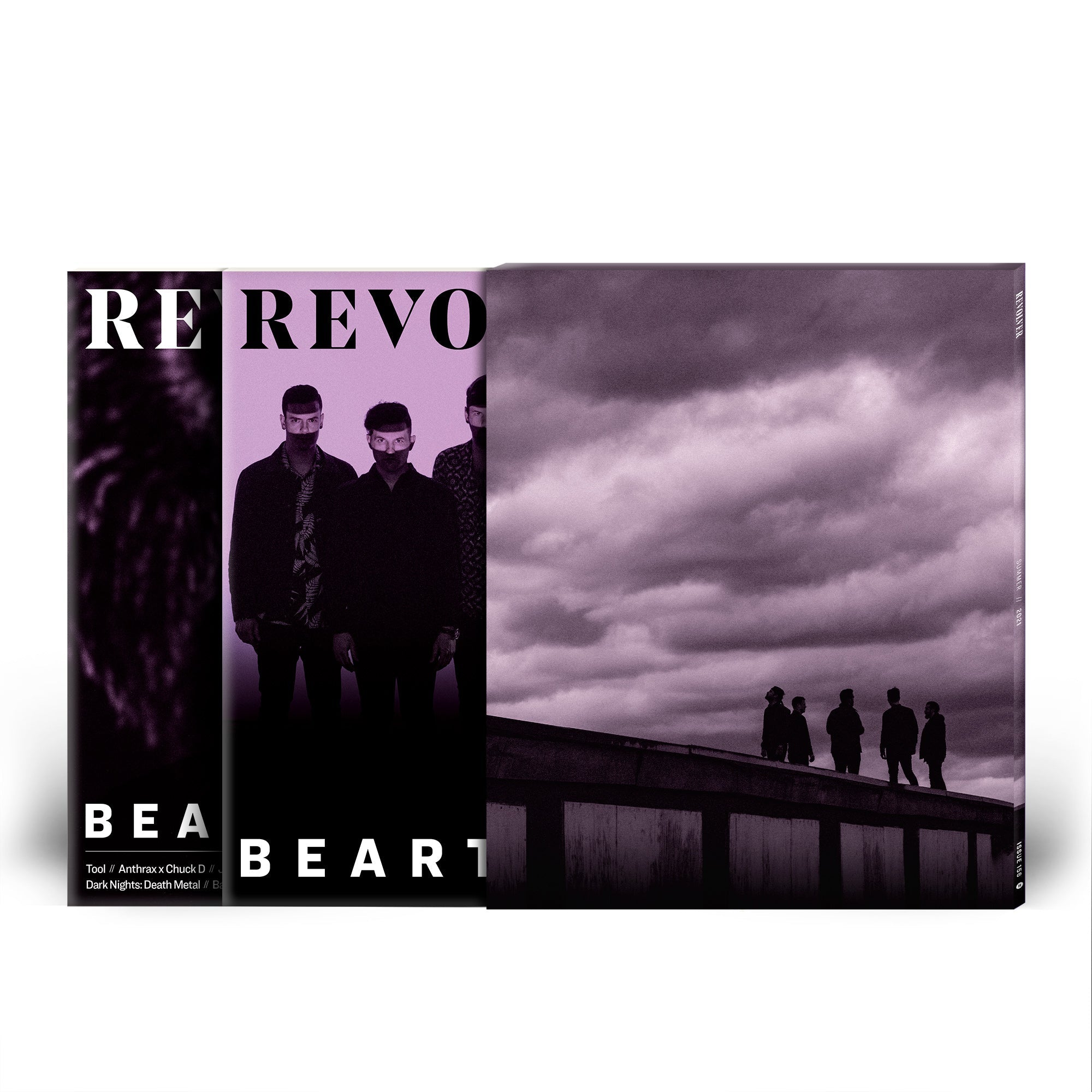 REVOLVER x BEARTOOTH SUMMER 2021 ISSUE DOUBLE SLIPCASE & 7" BUNDLE - EXCLUSIVE - LTD. 500 - PURPLE