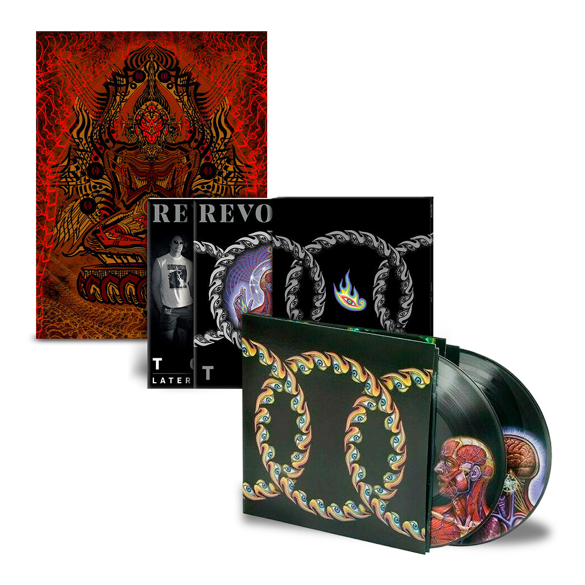 REVOLVER x TOOL SUMMER 2021 ISSUE DOUBLE SLIPCASE, 'LATERALUS' 2LP + PRINT BUNDLE - EXCLUSIVE - LTD. 233 - PICTURE DISC