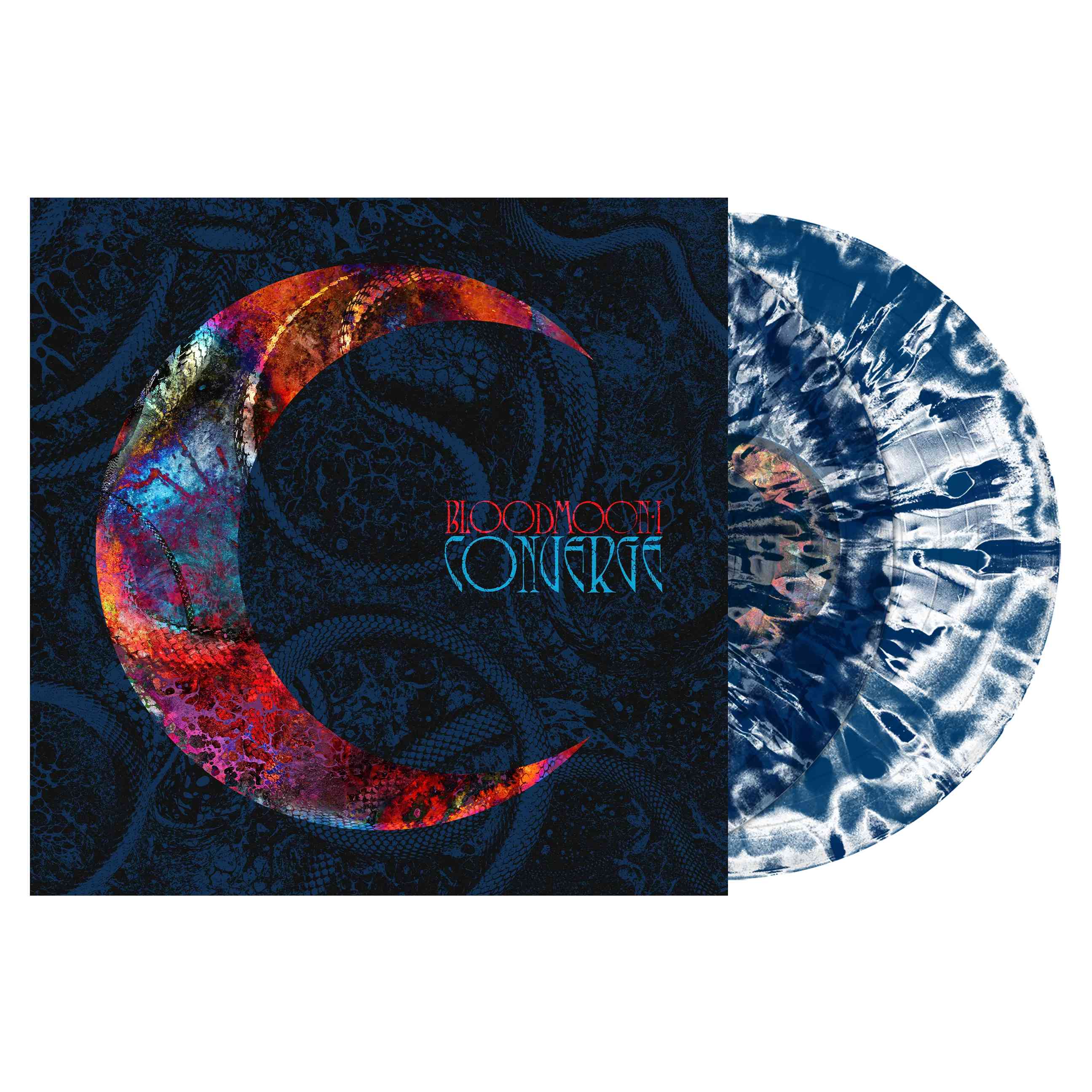 REVOLVER x CONVERGE WINTER 2021 ISSUE HAND-NUMBERED SLIPCASE 2LP - EXCLUSIVE - LTD. 200 - BLOODMOON/CLEAR NAVY CLOUDY