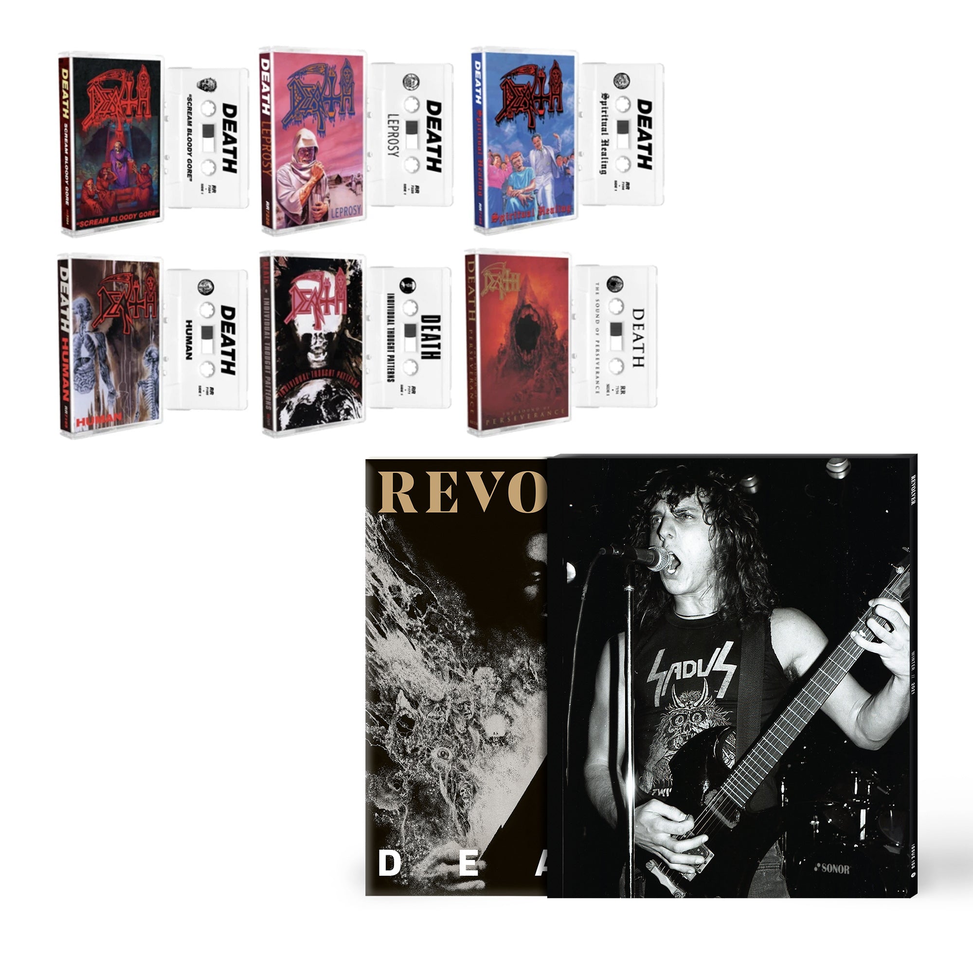 REVOLVER x DEATH WINTER 2021 ISSUE HAND-NUMBERED SLIPCASE W/ CASSETTE CATALOG - EXCLUSIVE - LTD. 50