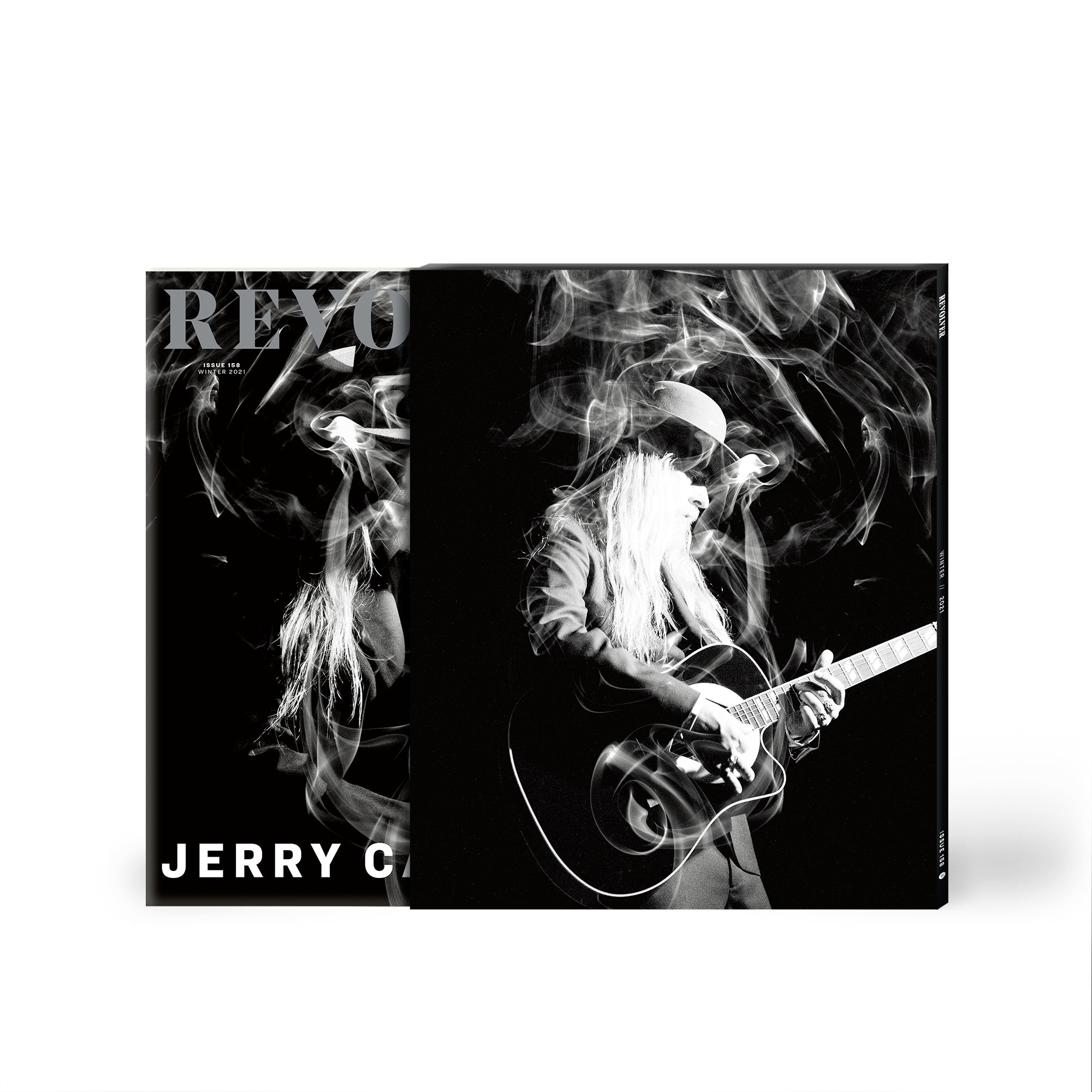 REVOLVER x JERRY CANTRELL BUDLE - WINTER 2021 ISSUE + 'BRIGHTEN' LP + LTD. SLIPCASE + GLOW IN THE DARK T-SHIRT - LTD. 250