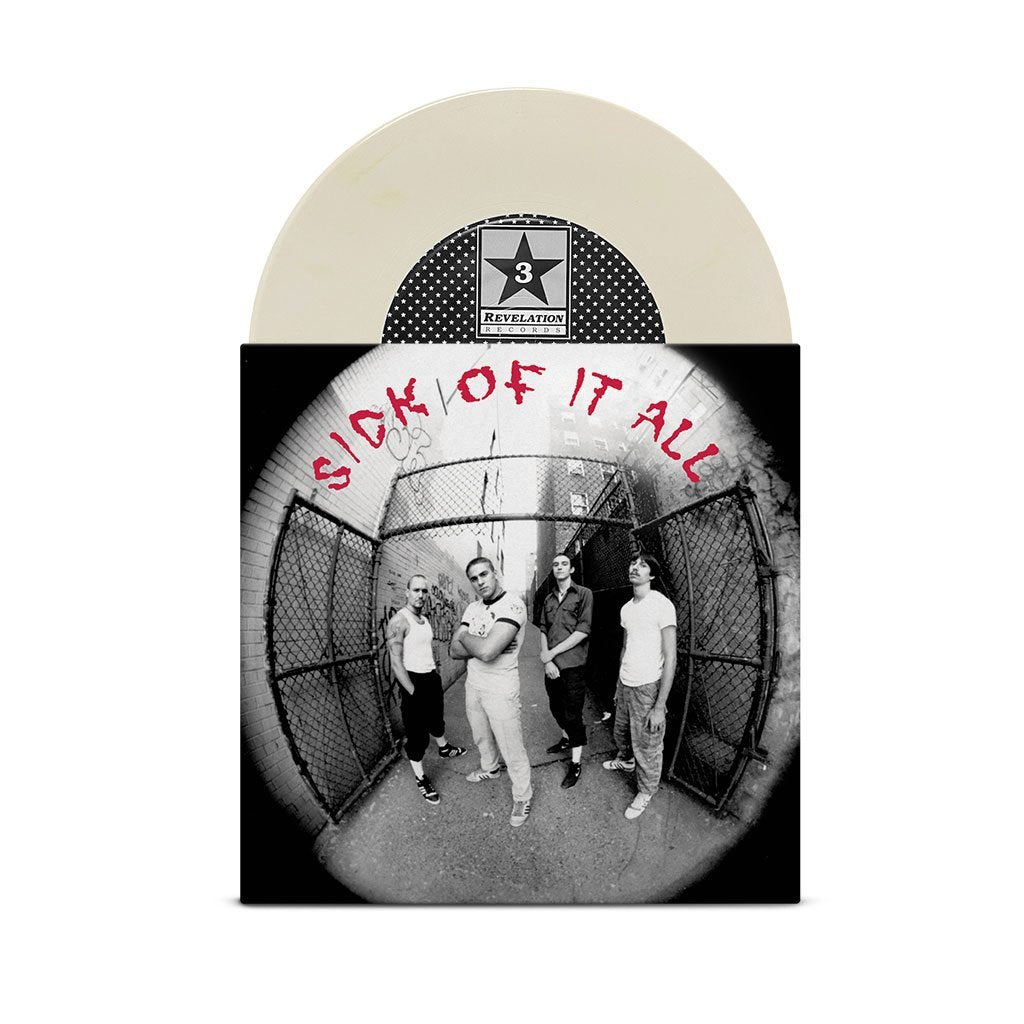 SICK OF IT ALL 'SICK OF IT ALL' 7" EP - BONE WHITE