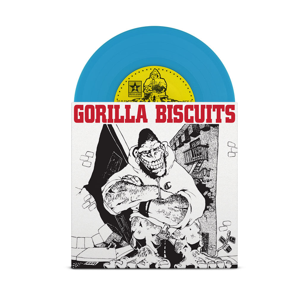 GORILLA BISCUITS 'GORILLA BISCUITS' 7" - OPAQUE TURQUOISE