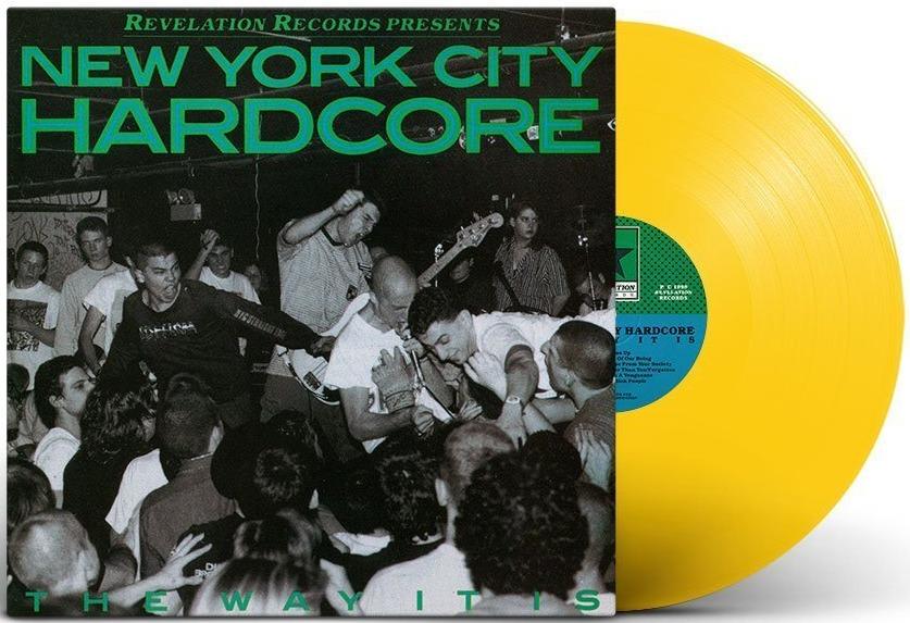 VARIOUS ARTISTS 'NEW YORK CITY HARDCORE: THE WAY IT IS' LP - YELLOW