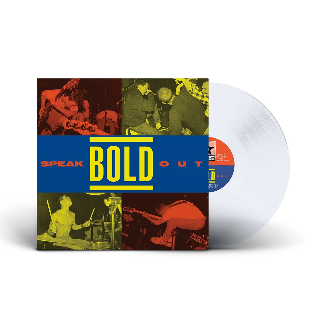 BOLD ‘SPEAK OUT’ LP - LTD. 300 - CLEAR + 40 PAGE BOOKLET
