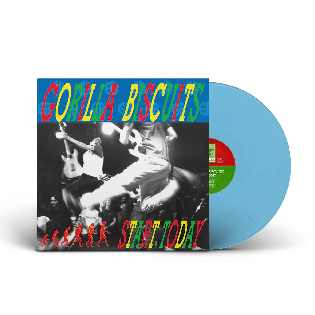 GORILLA BISCUITS 'START TODAY' LP - BABY BLUE
