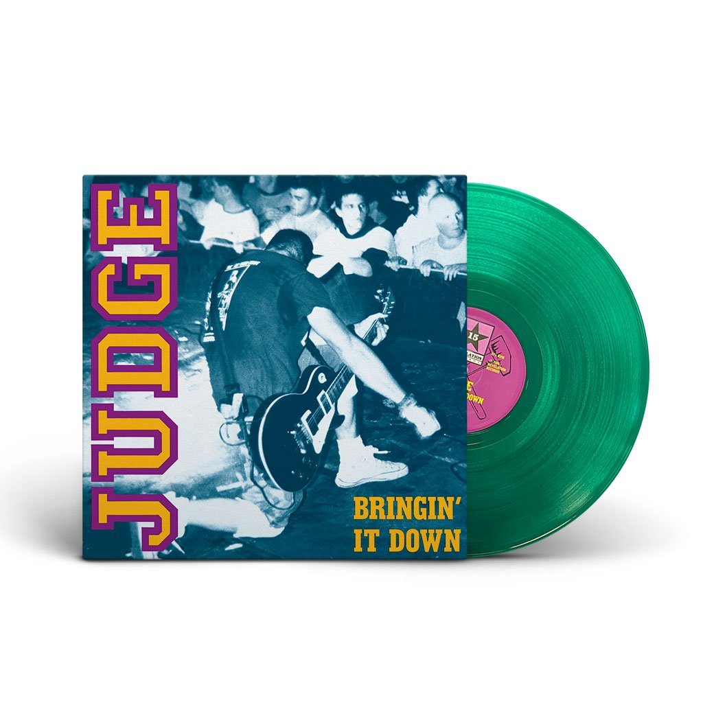 JUDGE 'BRINGIN' IT DOWN' LP - GREEN