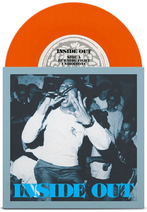 INSIDE OUT 'NO SPIRITUAL SURRENDER' 7" EP - ORANGE